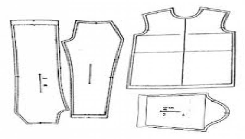 آموزش خیاطی : کت مردانه