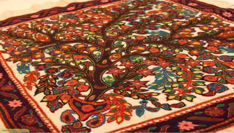 آموزش پته دوزی توسط خانم سیدی 