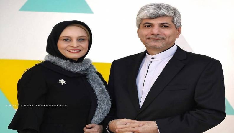 اولین فیلم از دیدار مریم کاویانی و همسرش با وزیر بهداشت!