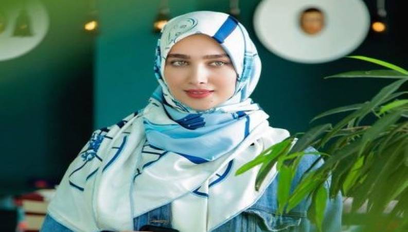 ایده ای بسیار زیبا و کاربردی برای بستن روسری