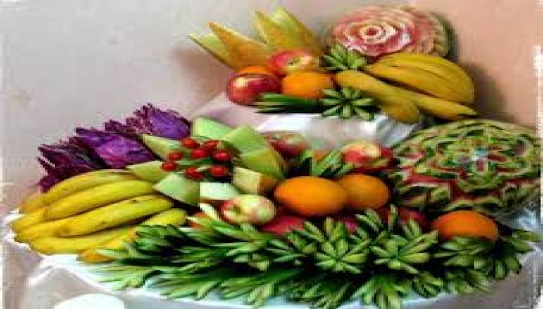 چند روش میوه آرایی 