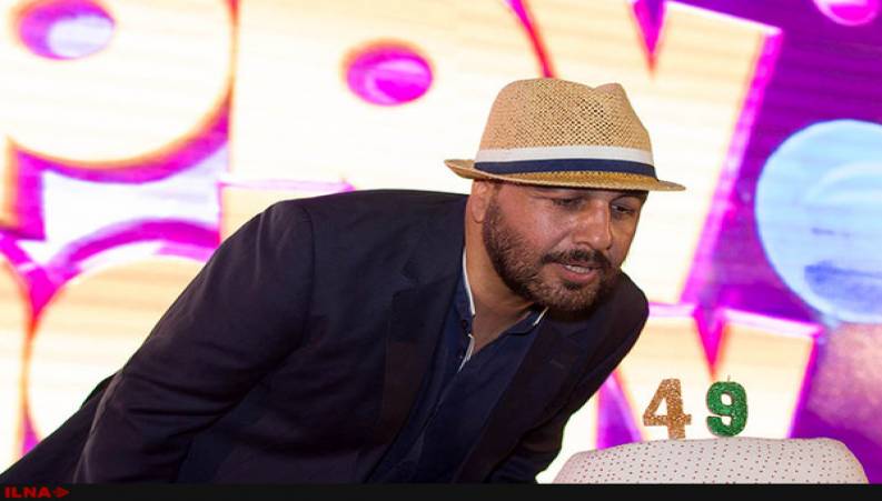 مراسم جشن تولد رضا عطاران در زادگاهش!