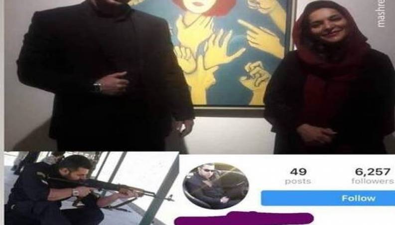 تهدید معترضان تهمینه میلانی با تفنگ توسط بادیگاردش!