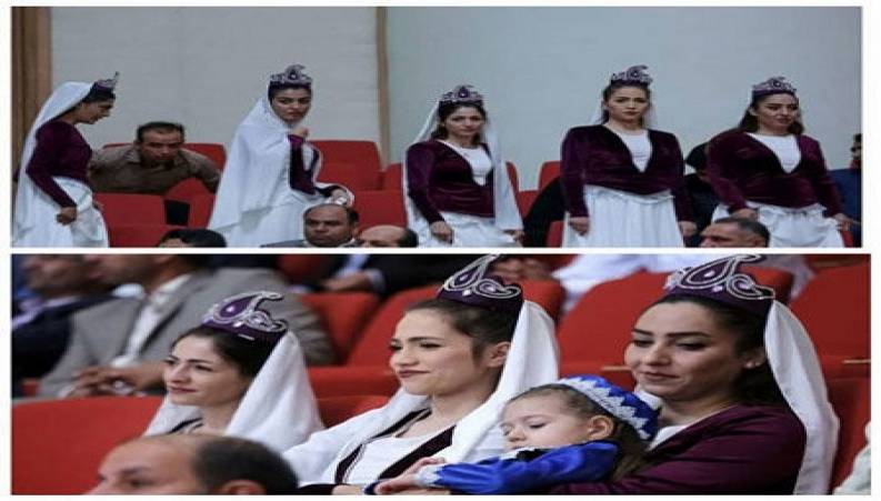 واکنش به بدحجابی در یک مراسم رسمی