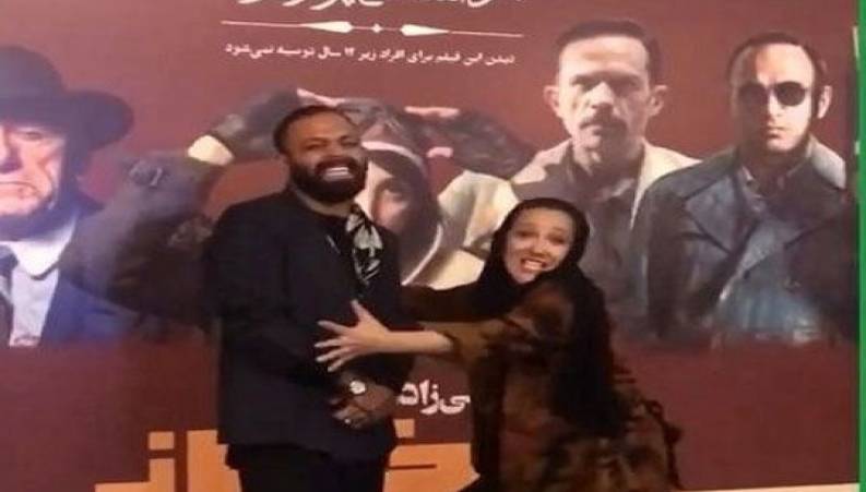 شوخی عجیب و منشوری پانته‌آ بهرام با صابر ابر که جنجالی شد!!