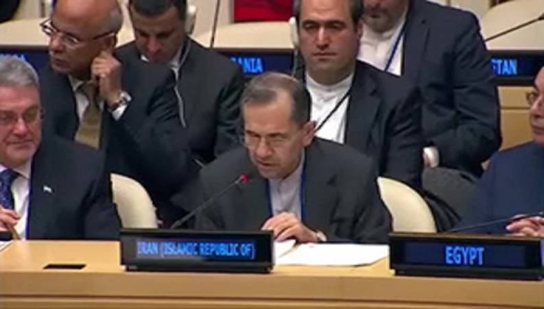 اولین سخنرانی مجید تخت روانچی پس تشخیص و درمان سرطان در نیویورک