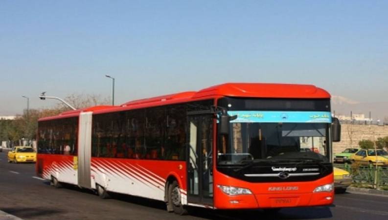 کرایه اتوبوس های جدید تهران (DRT) 