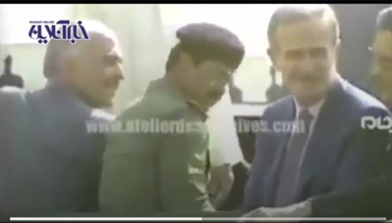 کامیون سواری پادشاهان کشورهای عربی در ایران سال ۱۳۵۰