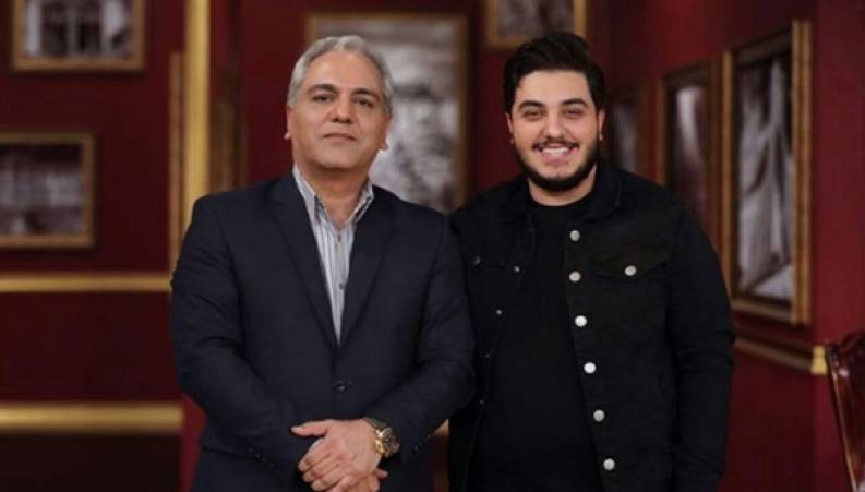 حضور و اجرای زنده ی آرون افشار در برنامه ی دورهمی