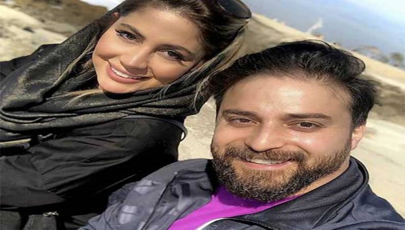 روز عشق بابک جهانبخش و همسرش پریا پرتوی فرد 
