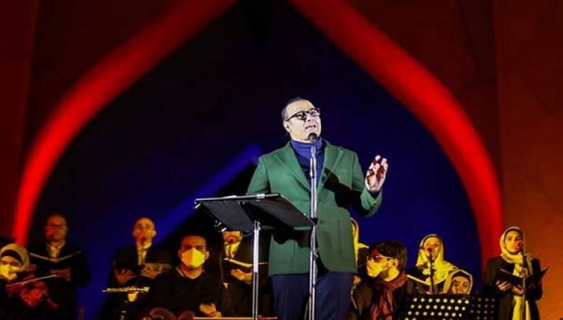 کنسرت علیرضا قربانی در میدان آزادی تهران