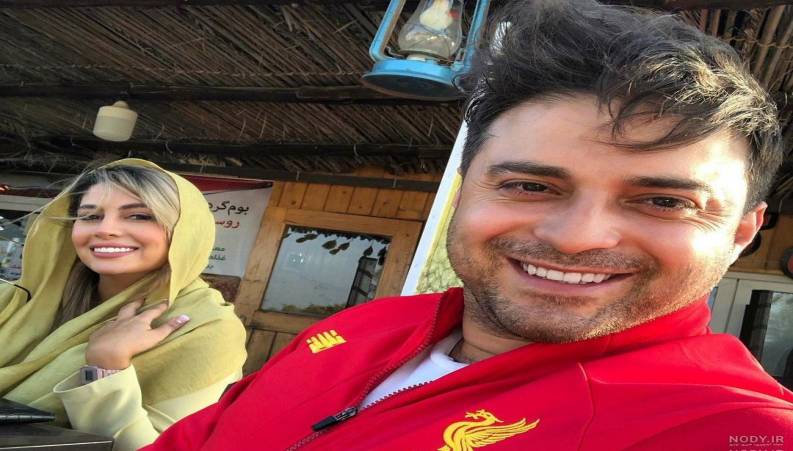 روز رنگ كاري دختر پریا پرتویی فرد همسر بابک جهان بخش ، با پدرش !