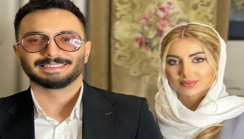 دابسمش آرین بهاری  و همسرش پردیس فاطمی با آهنگ معروف پازل بند