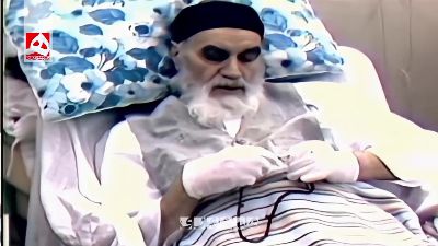 ویدیوی کمتر دیده شده از امام خمینی در بیمارستان قلب جماران