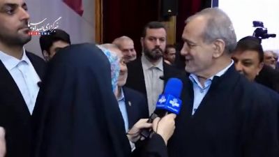 پاسخ پزشکیان به سوال تکان‌دهنده خبرنگار درباره مجازی شدن مدارس