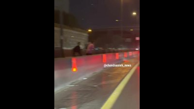 لحظه‌ای که ترافیک بزرگراه امام علی را شوکه کرد؛ سرقت موبایل مقابل چشم شهروندان