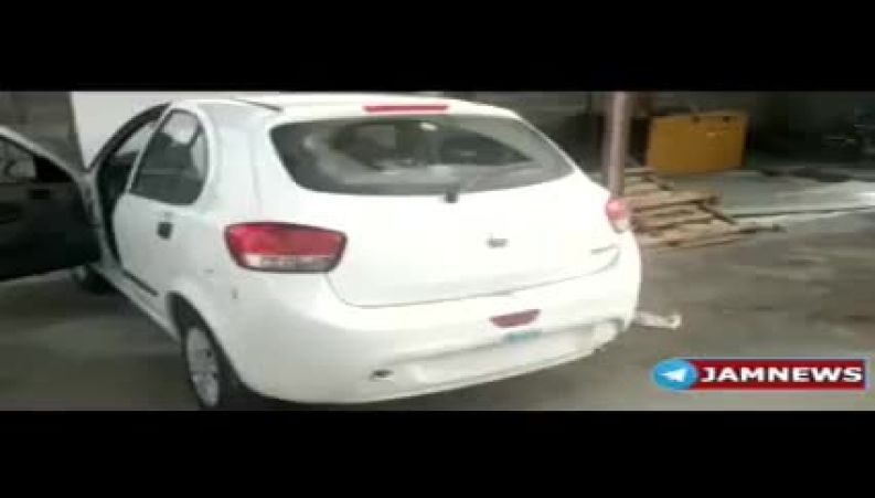 تحویل خودروی تیبای صفر به مشتری  البته بدون دنده عقب !!