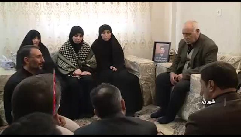 صحبت‌های پدر و مادر و همسر شهید وحید زمانی نیا