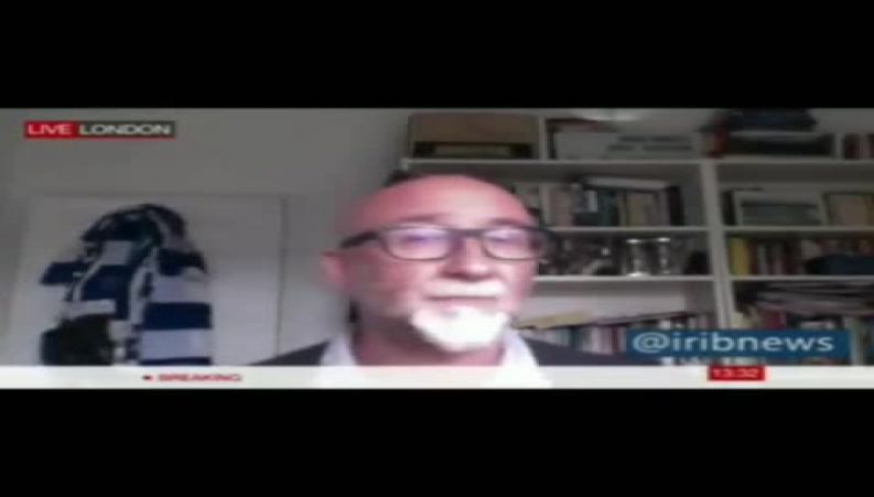 واکنش جالب پدر عصبانی در برنامه زنده تلویزیونی