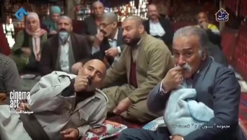 شوخی با فراستی و‌ کنایه به سانسور فیلمهای خارجی در سریال نون‌خ