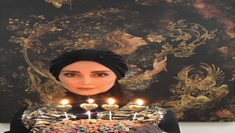 جشن تولد مریم خدا رحمی با کیکی خاص خودش