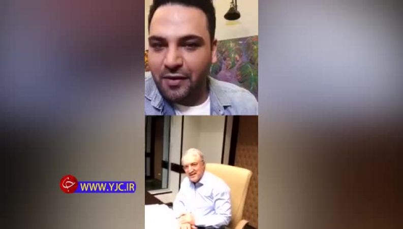 ورود سر زده و شبانه وزیر بهداشت در لایو اینستاگرام احسان علیخانی 