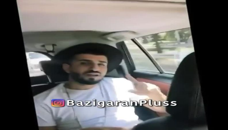 دابسمش فرزاد فرزین و لیندا کیانی در پشت صحنه سریال مانکن