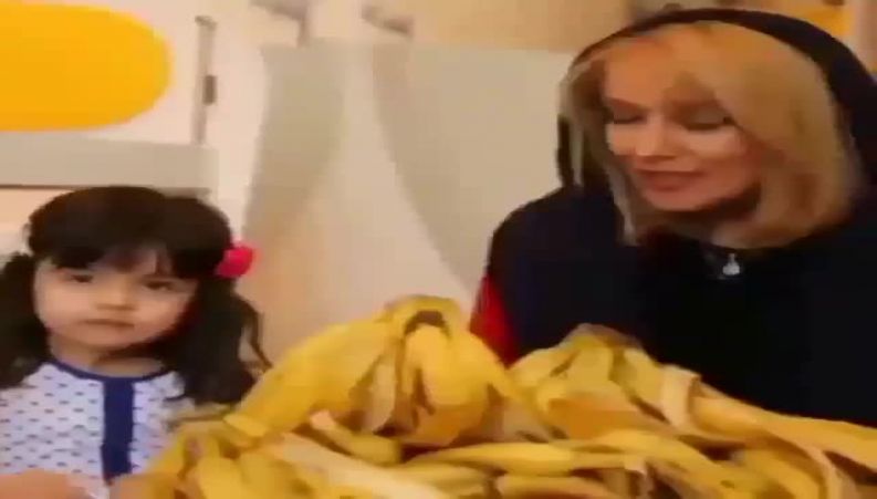 شوخی جالب پانته آ بهرام بازیگر با خواهرزاده اش گندم