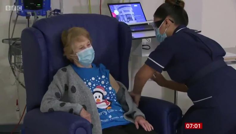 اولین واکسن تزریق شد  آغازِ پایانِ کرونا