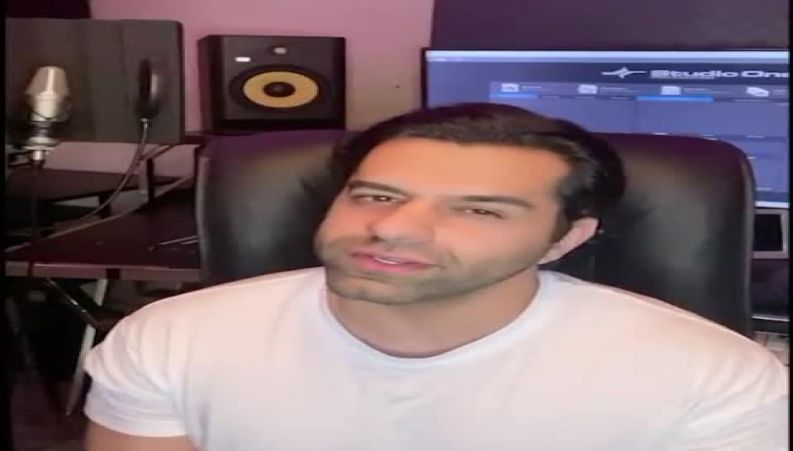 موزیک پاییزی (گل مریم) رضا بهرام با حضور ستاره های سینما و ورزش