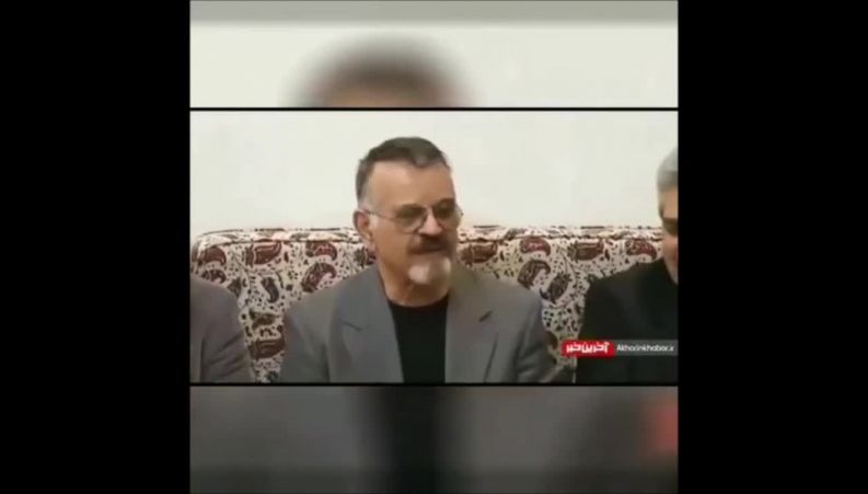 شوخی رهبر انقلاب با مهدی فخیم زاده بازیگر در یک دیدار