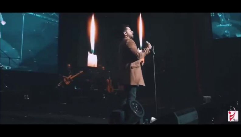 کنسرت تهران رضا بهرام به یاد جانباختگان و خانواده داغدار سانحه هواپیمای اوکراینی