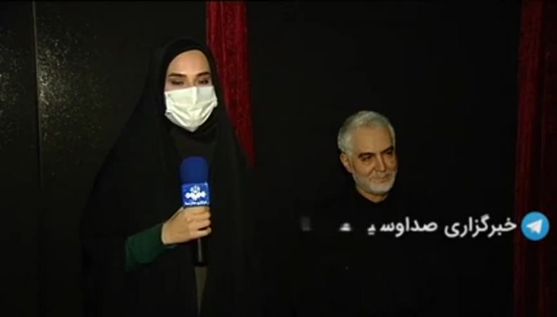 مراسم رونمایی از تندیس سپهبد شهید حاج قاسم سلیمانی