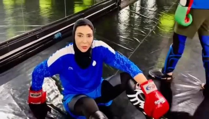 شهربانو منصوریان ؛ بعد از هفت ماه استراحتِ بعداز عمل یک مبارزه ی خوب !