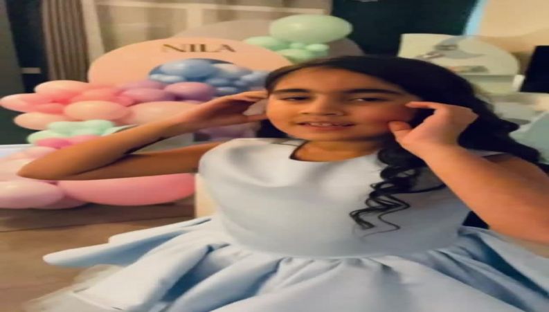 جشن تولد نیلا دخترِ پریا پرتویی فرد ؛ همسر بابک جهان بخش