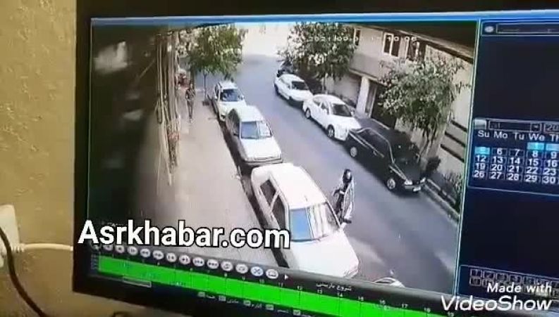 زورگیری وحشیانه و بی‌رحمانه از یک خانم جوان در مشهد 