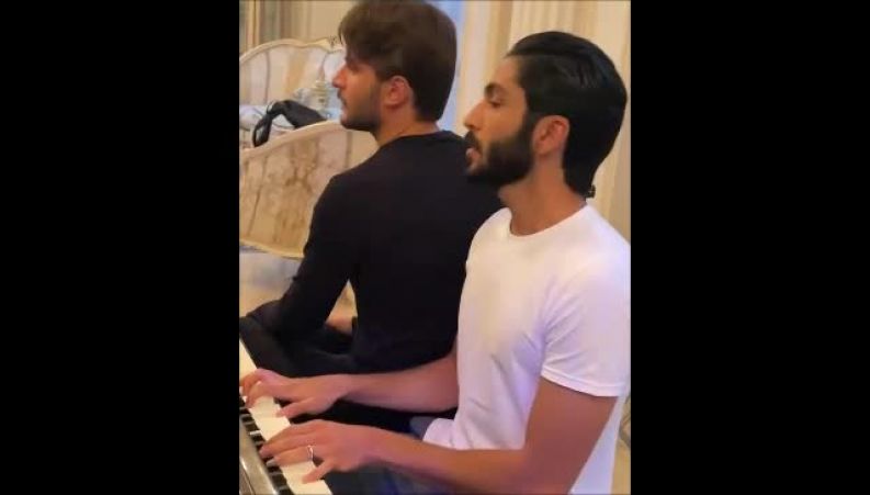 خوانندگی دارا حیایی با نوازندگی کیسان دیباج بازیگران از سرنوشت