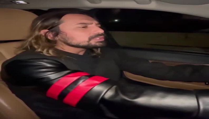 دابسمش امیرعباس گلاب با آهنگ زیبای پازل بند حین رانندگی