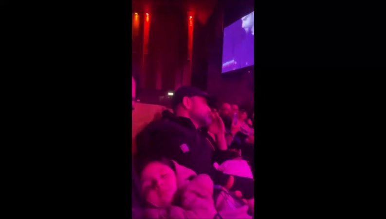 مهران غفوریان و همسرش در کنسرت میثم ابراهیمی خواننده پاپ