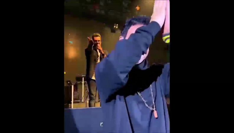 داریوش فرضیایی ( عموپورنگ ) در کنسرت گرشا رضایی