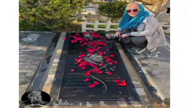 به استقبال رفتن مرجانه گلچین با صدای نادر گلچین