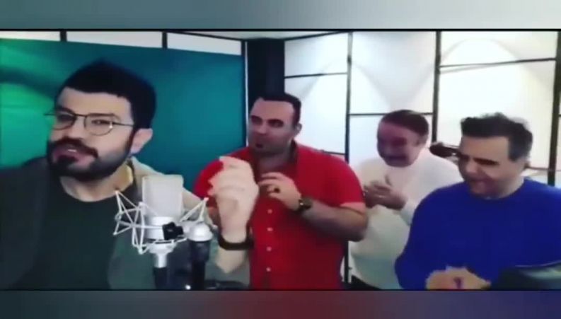 تبریک عید نوروز با دابسمش پیمان طالبی مجری شبکه 3 و همکارانش 