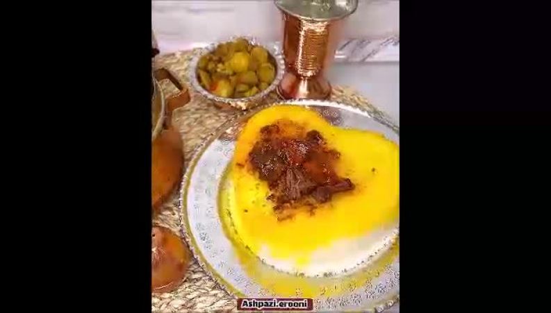 خوشمزه ترین خورشت فصل اصفهانی ، خورشت به آلوی اصفهانی