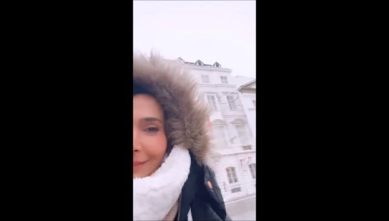 صبح زیبا و روزمرگی زندگی بازیگر معروف بعد از مهاجرت به اتریش