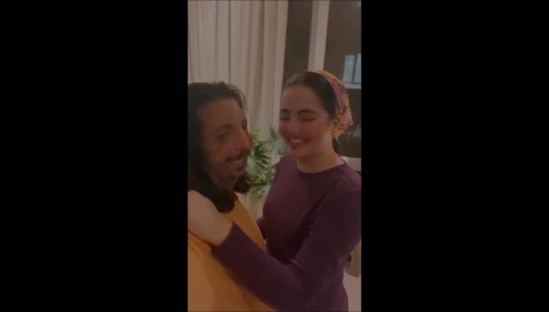 عاشقانه های باورنکردنی مهسا ایرانی و همسرش فرهاد ایرانی 