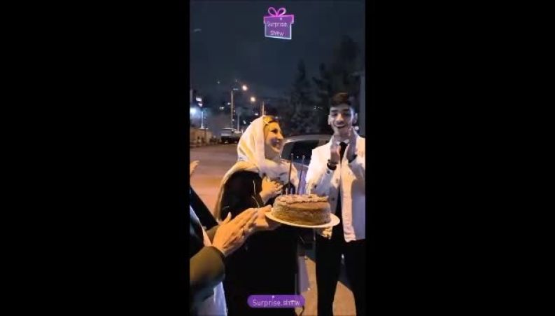 سورپرایز خطرناک مرجانه گلچین برای تولدش که خانم بازیگر تا مرز سکته رفت 