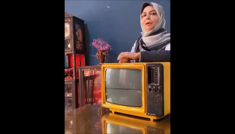 خلاقیت منحصر بفرد الهه رضایی برای بچه های دهه شصت / یاد ایام نو جوانی بخیر!