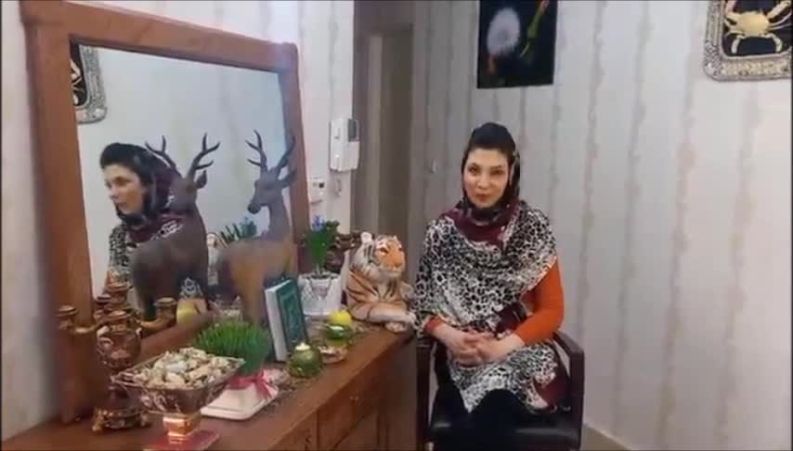 سفره هفت سین ( شیده معاونی ) مجری دهه هفتاد در سال جدید / خانم مجری بعد از 30 سال جوانتر و زیباتر