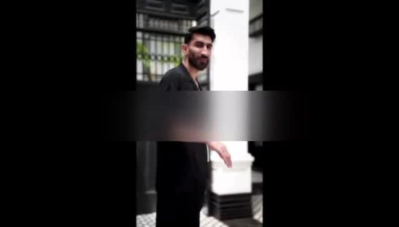 علیرضا بیرانوند رسما وارد صنعت‌مدلینگ شد/ تیپ  و ژست‌های هنری او در فیلم مدلینگ جدیدش!