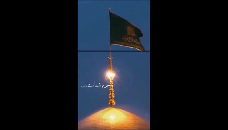 تبریک احساسی و اشک ریزان علی ضیا برای ولادت امام رضا ( ع ) / تولدتون هزاران بار مبارک